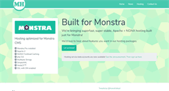 Desktop Screenshot of monstrahost.com