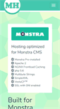 Mobile Screenshot of monstrahost.com